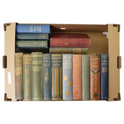 Large collection of Mortimer Menpes and AC Black travel books including notable limited and signed volumes 'Durbar' signed 888/1000, 'Paris' de-luxe edition 147/500, 'Cruikshank's Water-Colours' signed 31/300, 'Yorkshire Coast & Moorland Scenes' signed by Gordon Home 150/200 etc approx 100 volumes