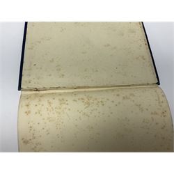 Hitler Adolf: Mein Kampf. Unexpurgated edition. Two volumes in one. 1942. English text. Blue cloth/gilt covers.