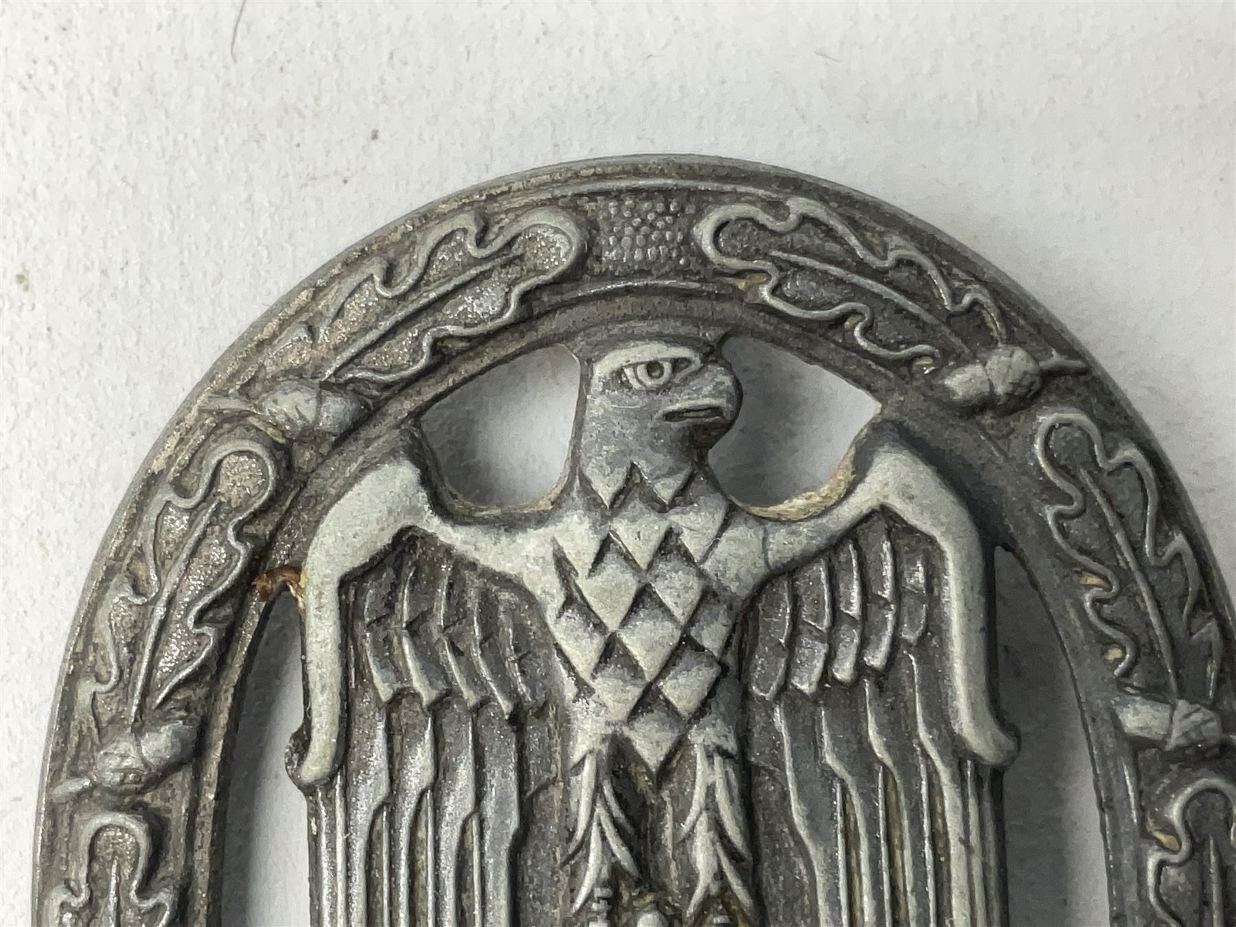 WW2 German General Assault badge and a Wound badge (2)