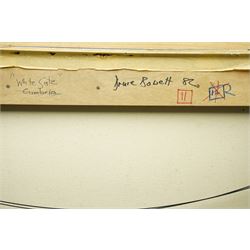 Druie Bowett (British 1924-1998): 'White Sate', oil on canvas signed and dated '82, titled verso 63cm x 91cm
Provenance: consigned by the artist's son