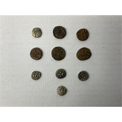 Para-numismatic and miscellaneous items, including enamelled coins, coin weights, model/toy coinage, gaming token, Indian temple tokens etc