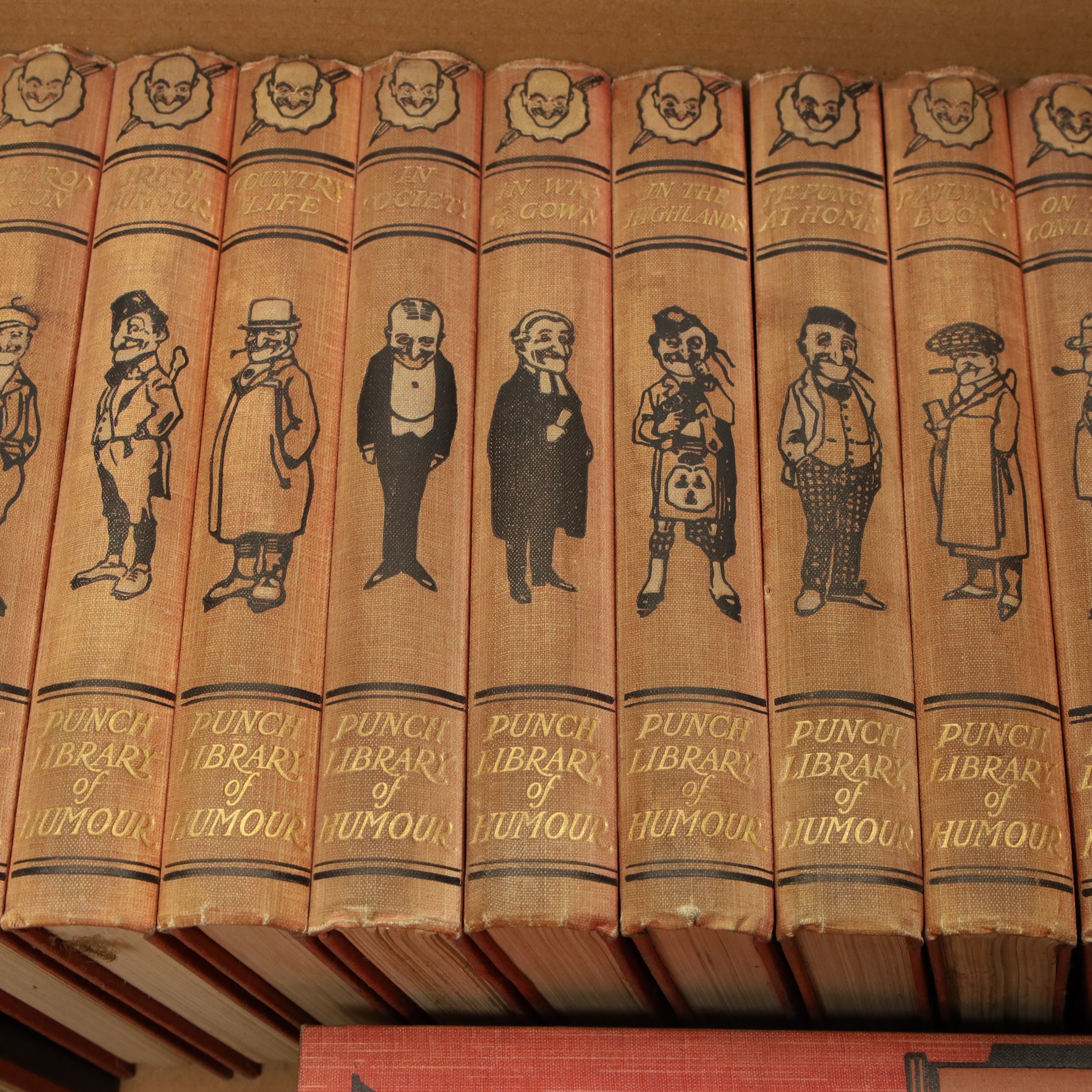Punch Library of Humour published by Educational Book Co., 23 volumes