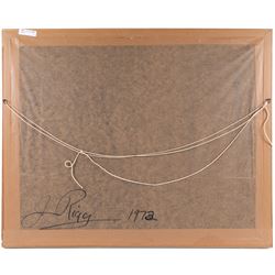 Jack Rigg (British 1927-2023): Kirkcaldy and Whitby Trawlers Returning to Harbour, oil on canvas board signed, dated 1973 verso 60cm x 76cm