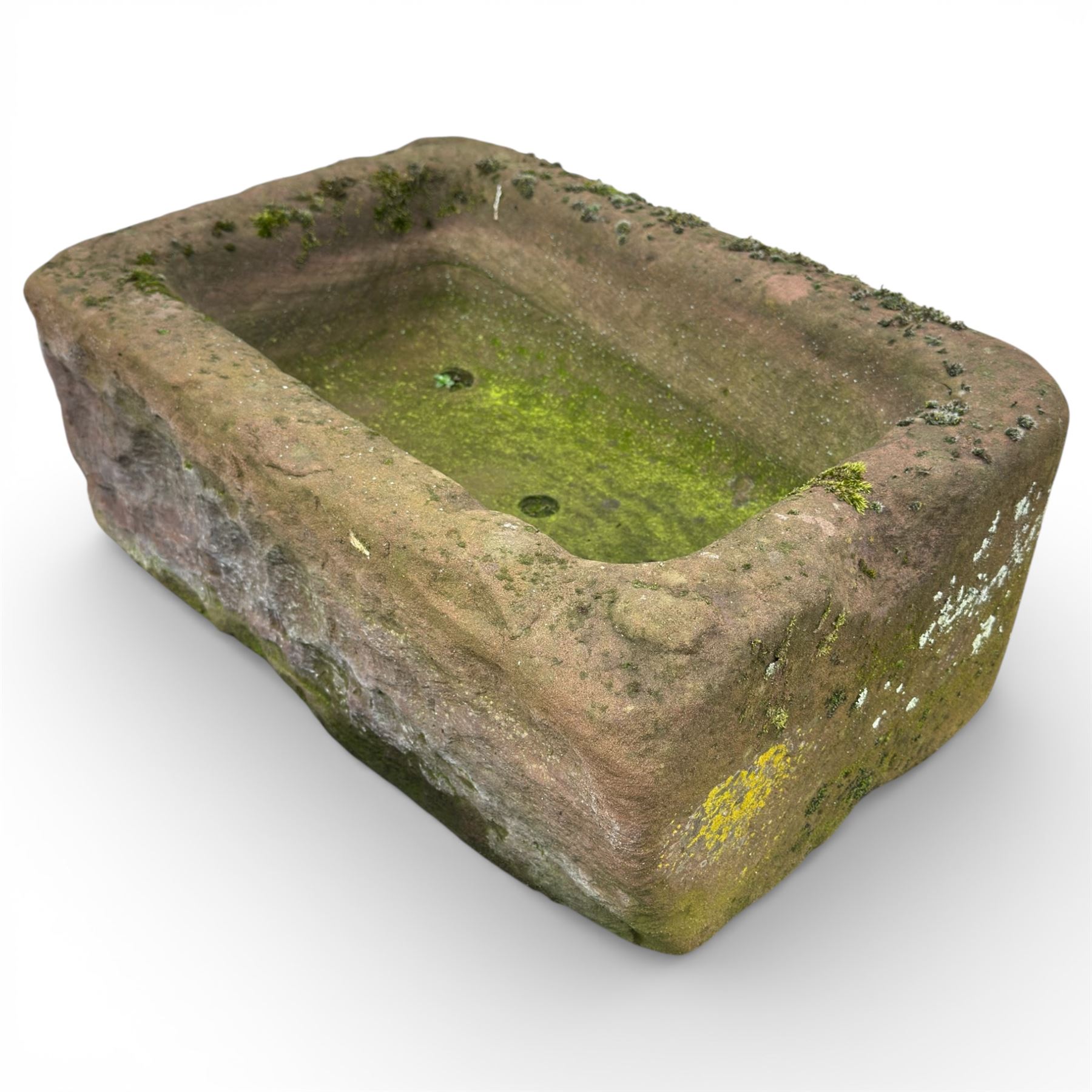 Millstone Along with 19th century stone trough