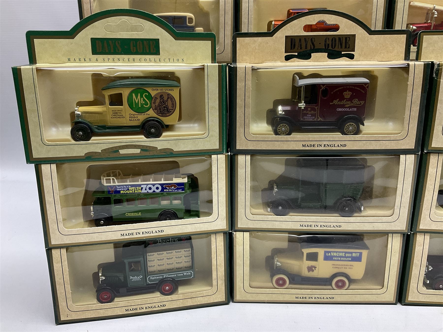 Fifty-six Lledo/ Days Gone die-cast models, all boxed (56)