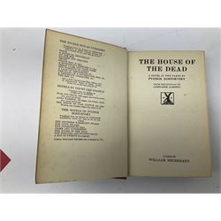 Dostoevsky Fyodor: The House of the Dead. 1915. First edition. William Heinemann.