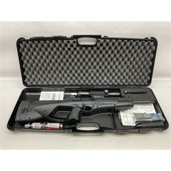 Beretta Cx4 Storm .177 CO2 rifle with Beretta 4 x 32 TriTac scope L78cm; in fitted hard carrying case with instructions, Umarex sound moderator, two magazines and 88g cylinder;Beretta Cx4 Storm .177 CO2 rifle with Hawke Red Dot 30 scope L78cm; in fitted hard carrying case with two magazines and 88g cylinder; NB: AGE RESTRICTIONS APPLY TO THE PURCHASE OF AIR WEAPONS.