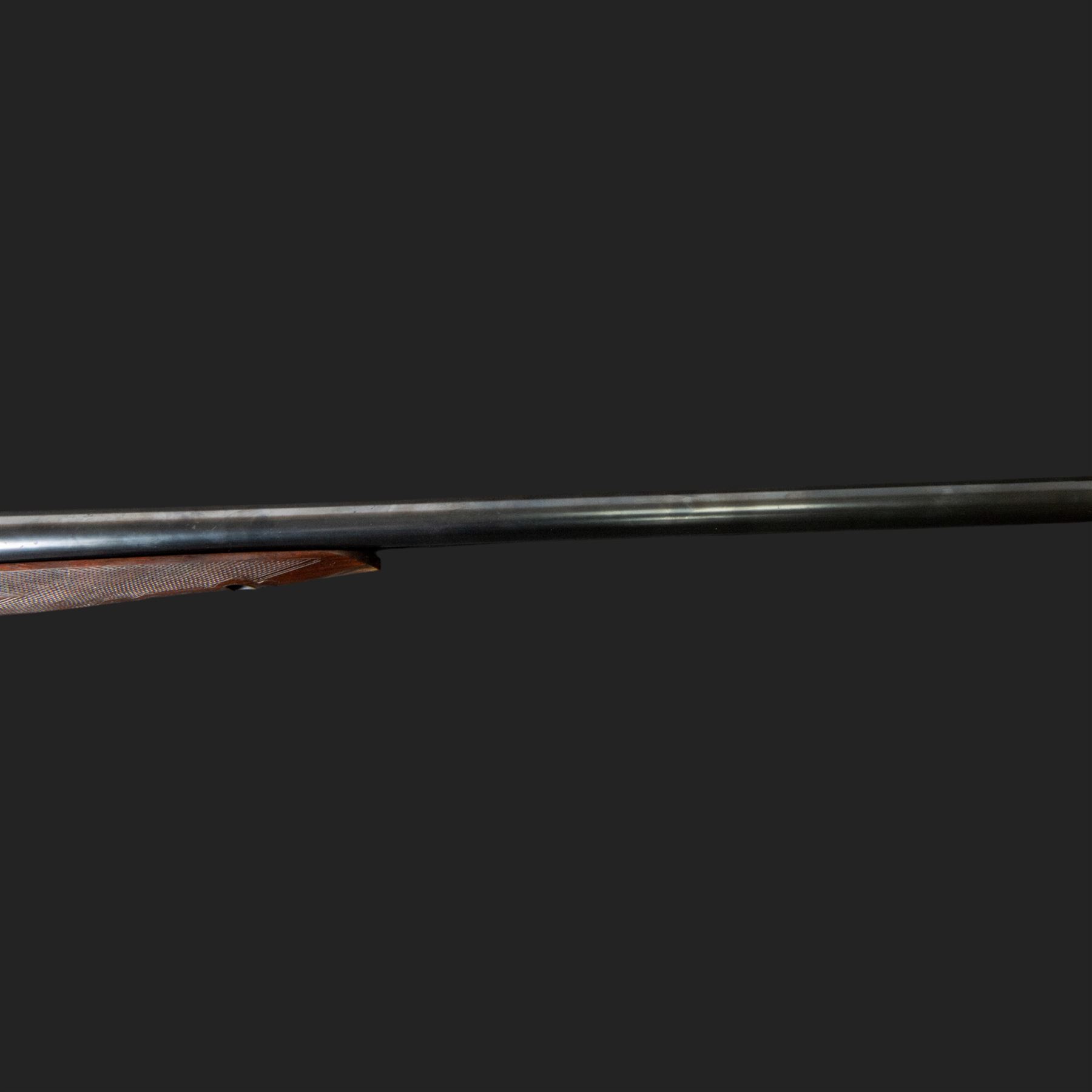 E Freeman, 12 bore double trigger sidelock, side by side shotgun, 71cm (28