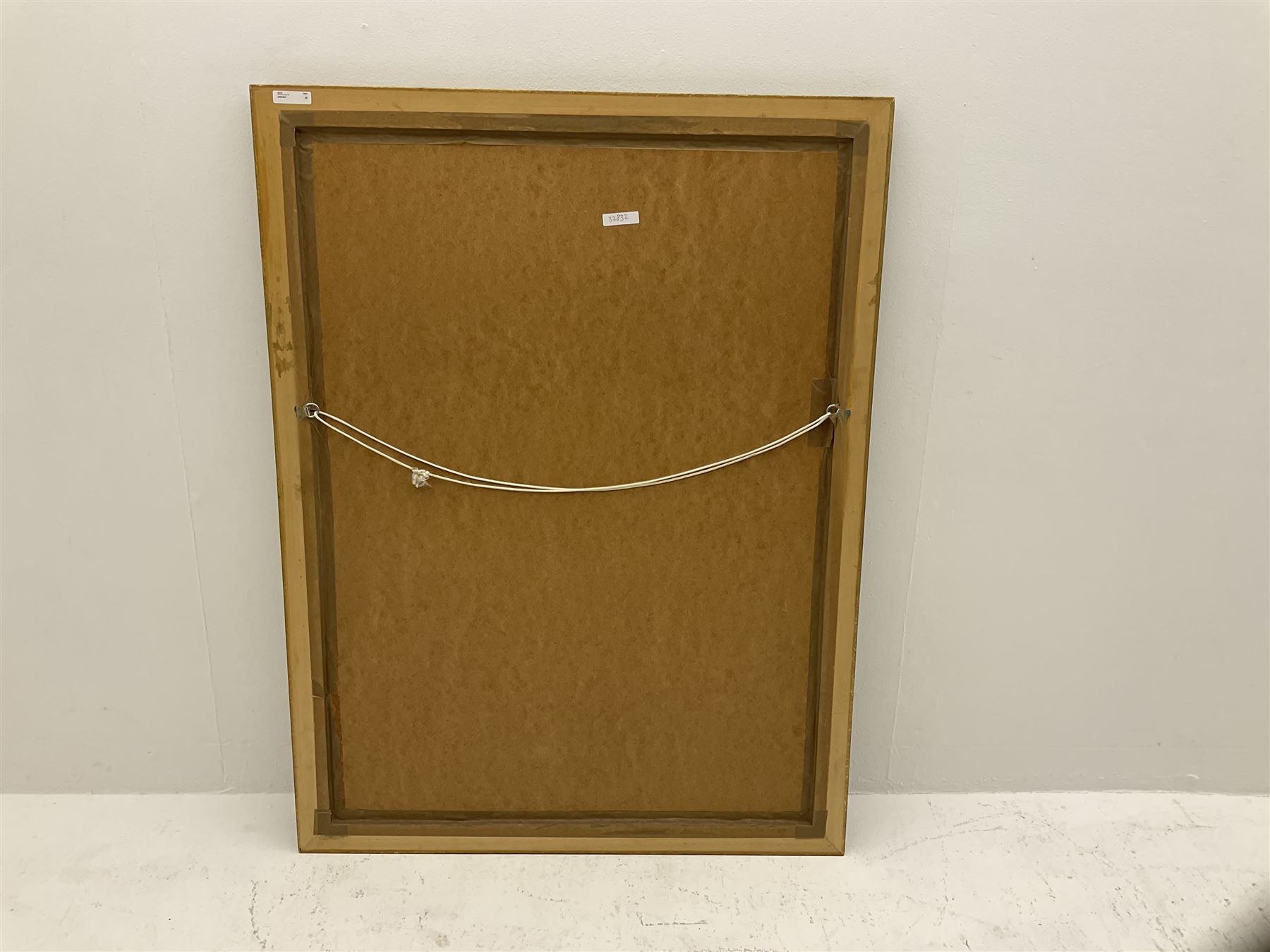 Roy Fairchild-Woodard (British 1953 -): 'Hannah', limited edition mixed media screen print signed and numbered 222/250, 90cm x 60cm