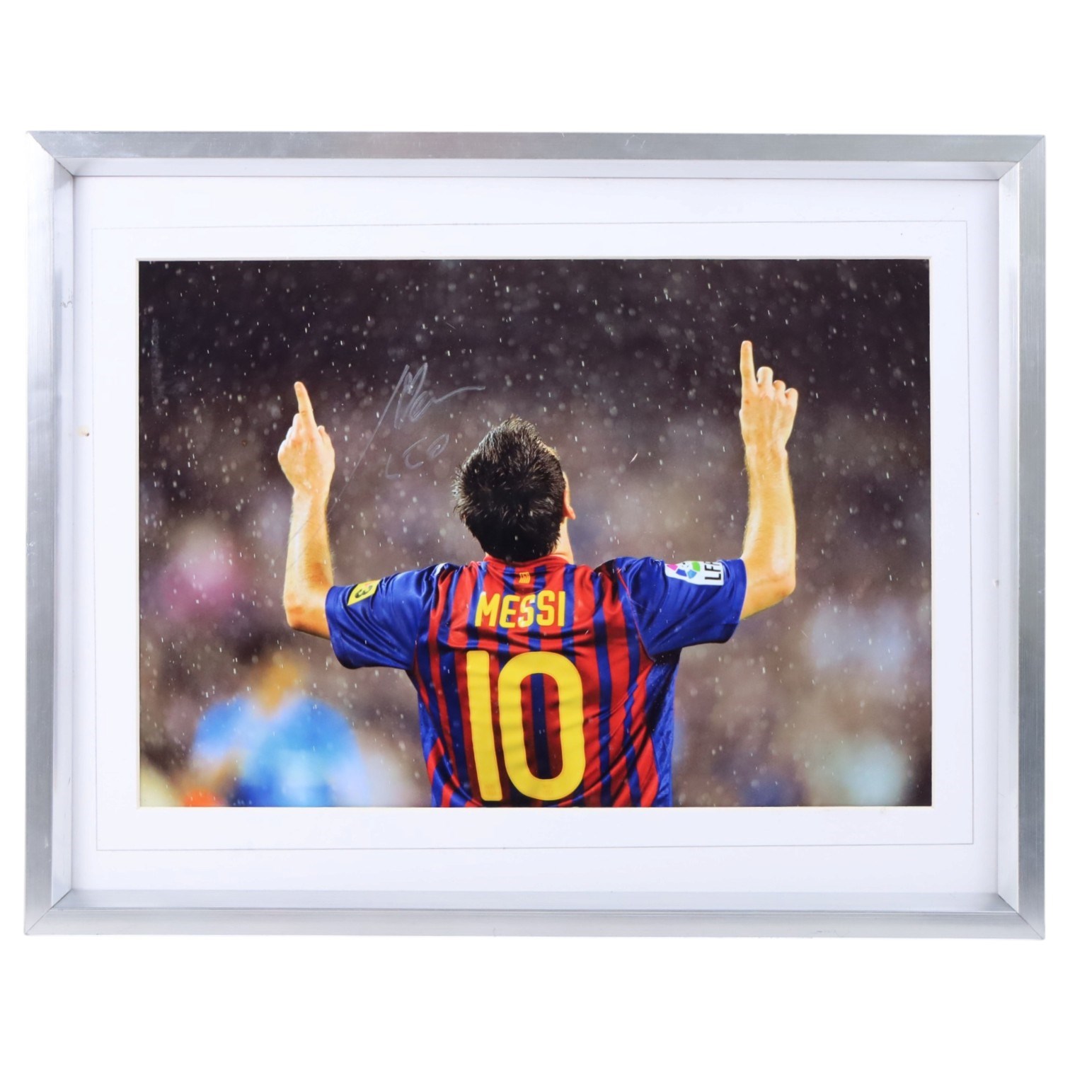 Collection of signed sporting photographs, including Jimmy White, Phil Taylor, Bobby George, Eric Bristow, John Lowe, mostly dedicated, together with spurious signatures of Michael Schumacher and of Lionel Messi