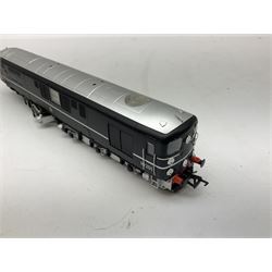 Kernow Model Rail Centre '00' gauge - Bulleid 1-Co-Co-1 Diesel locomotive no. 10201, GWR 1361 Saddle Tank no. 1362 and Adams O2 Tank no. 207