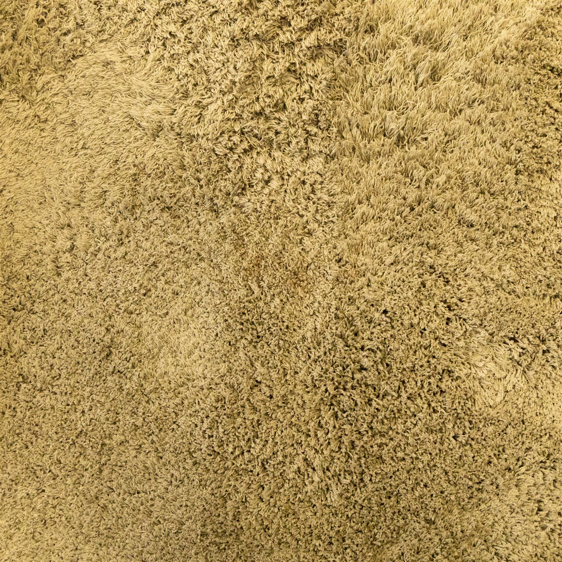 Next Home - large beige coloured cosy twist rug, polyester main with a cotton backing