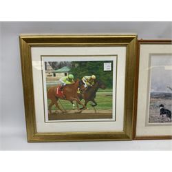 Collection of Equestrian related prints including 'Passion and Patience' after John Sargent Noble max 29cm x 40cm (6)