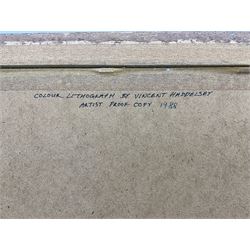 Vincent Haddelsey (British 1934-2010): Equestrian Scenes, pair artist's proof lithographs signed in pencil, dated 1988 verso 27cm x 43cm (2)