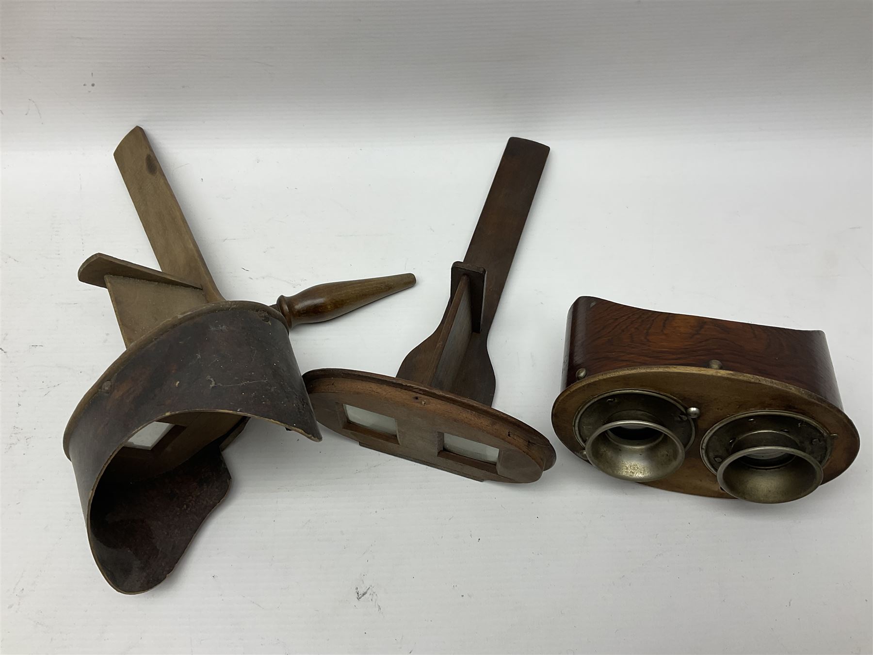 Collection of Victorian and later stereoscopic views, including local Scarborough scenes and mountaineering scenes, together with seven stereoscope viewers, including one viewer and some views by Underwood & Underwood