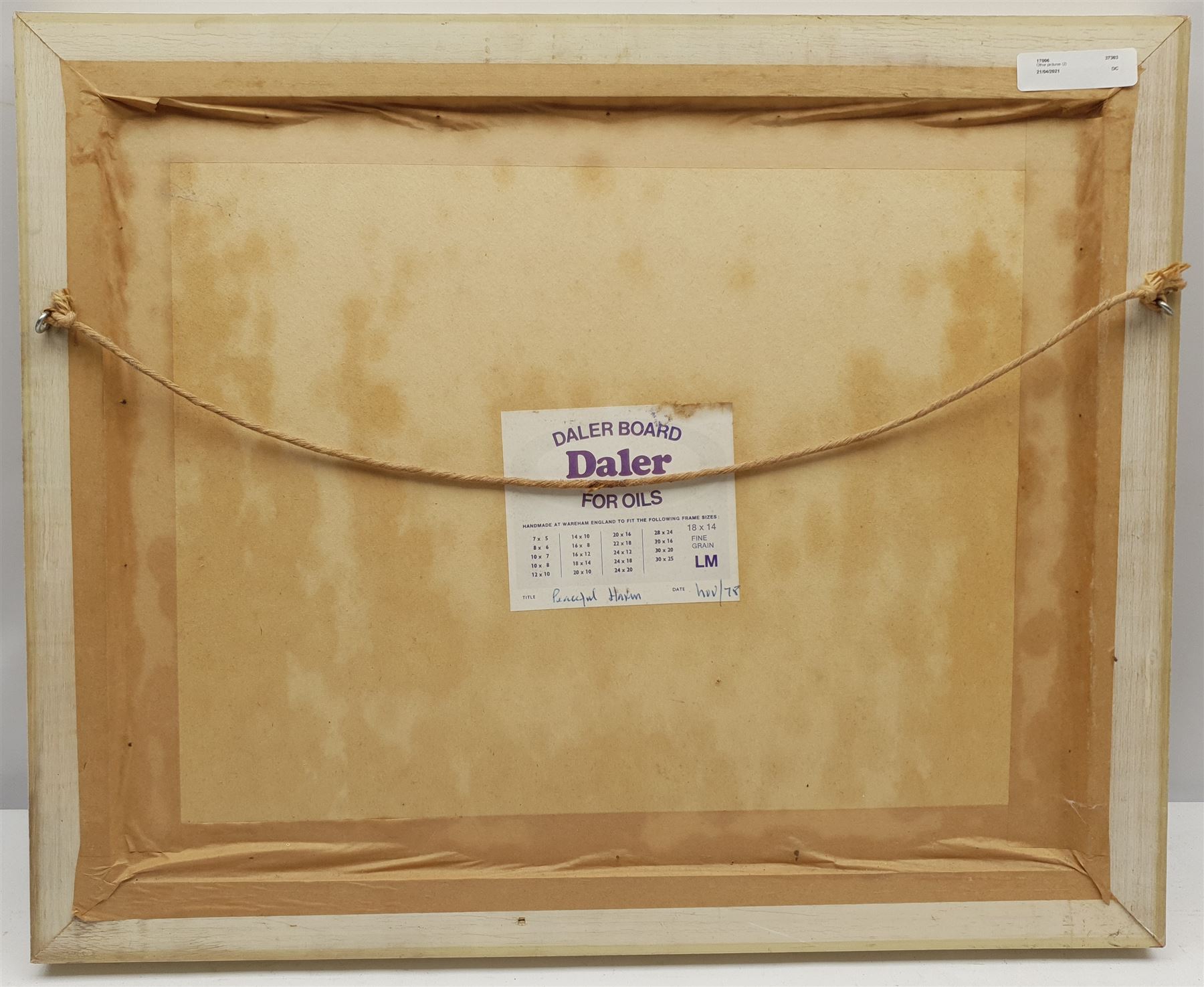 John Kemp (British 20th century): Summer Scarborough Harbour, oil on board signed 34cm x 44cm