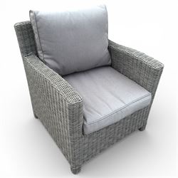 Kettler Rattan garden suite, Grey
