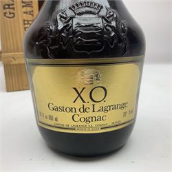 Gaston de Lagrange X.O. Grande Fine Champagne Cognac Cognac, 680ml, 70% proof, in wooden presentation box