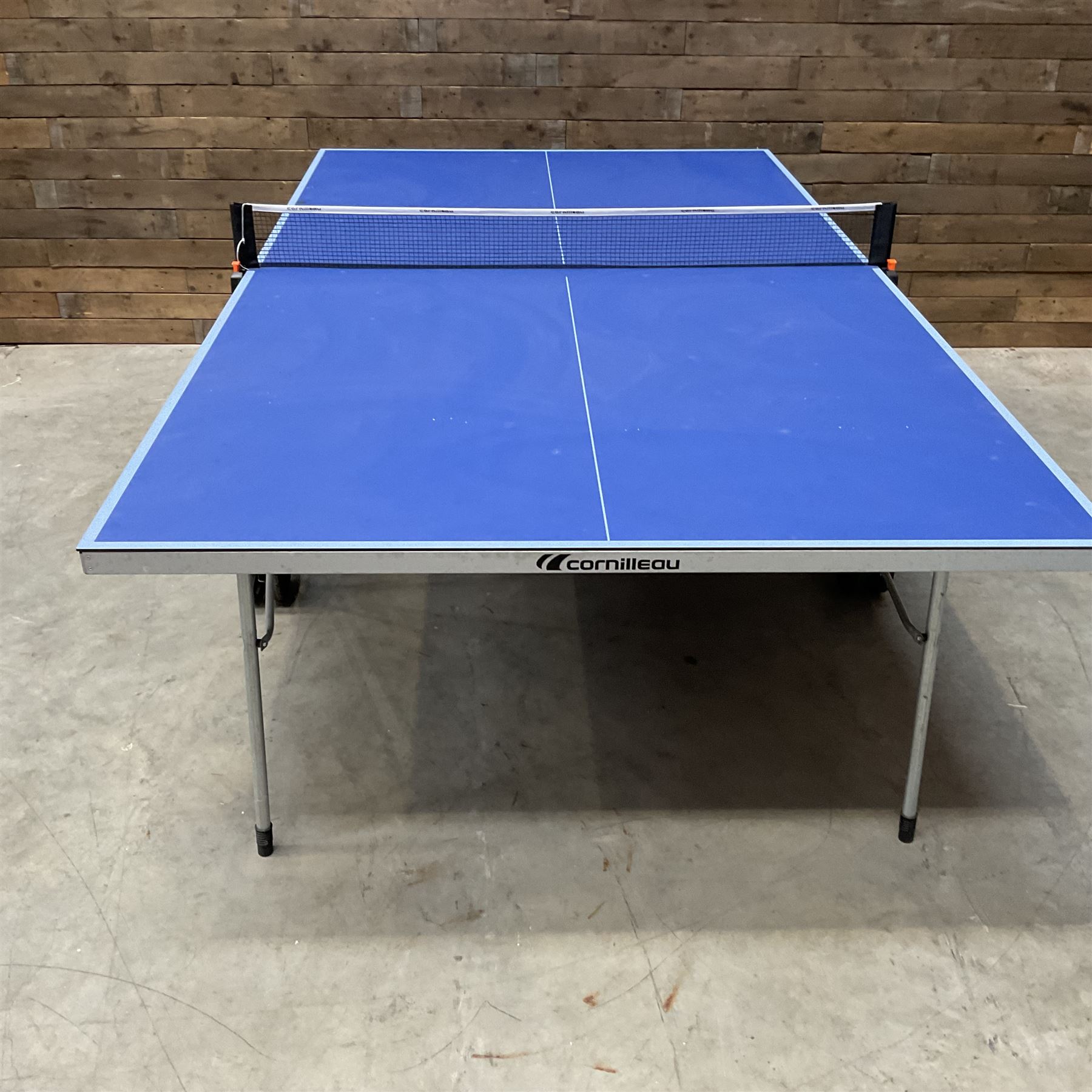 Cornilleau 100S crossover table tennis table, folding with cover