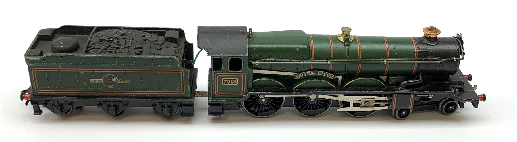 Hornby Dublo - EDLT20 electric three-rail Castle Class 4-6-0 locomotive 'Bristol Castle' No.7013 with tender, in plain blue box