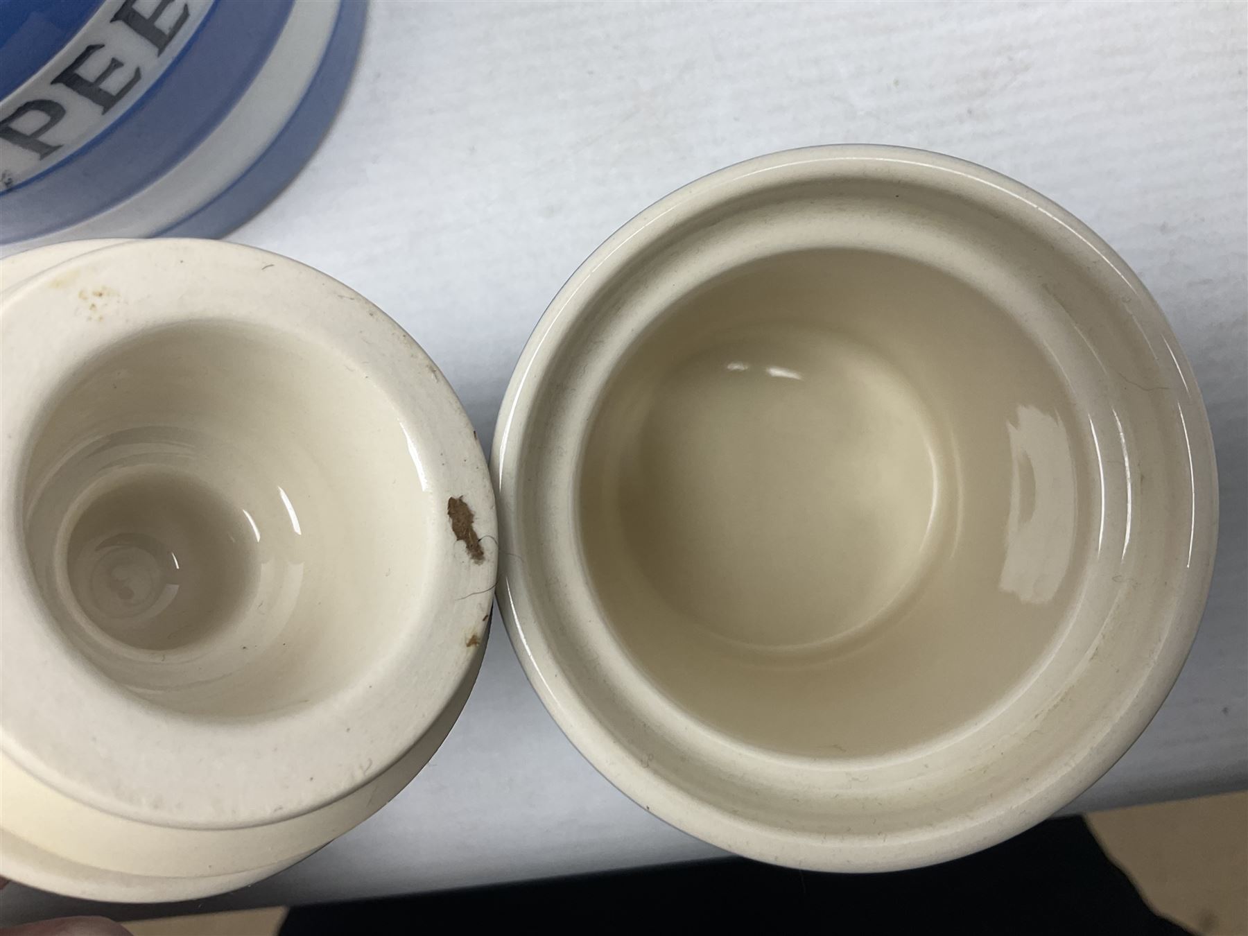 TG Green Cornish kitchen ware, to include coffee pot, pint milk jug, nine storage jars for various items, four dinner plates, etc (25)