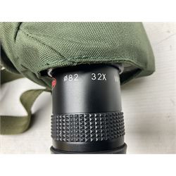 Kowa TSN-821 Spotting Scope, with 32x wide eye lens and canvas cover