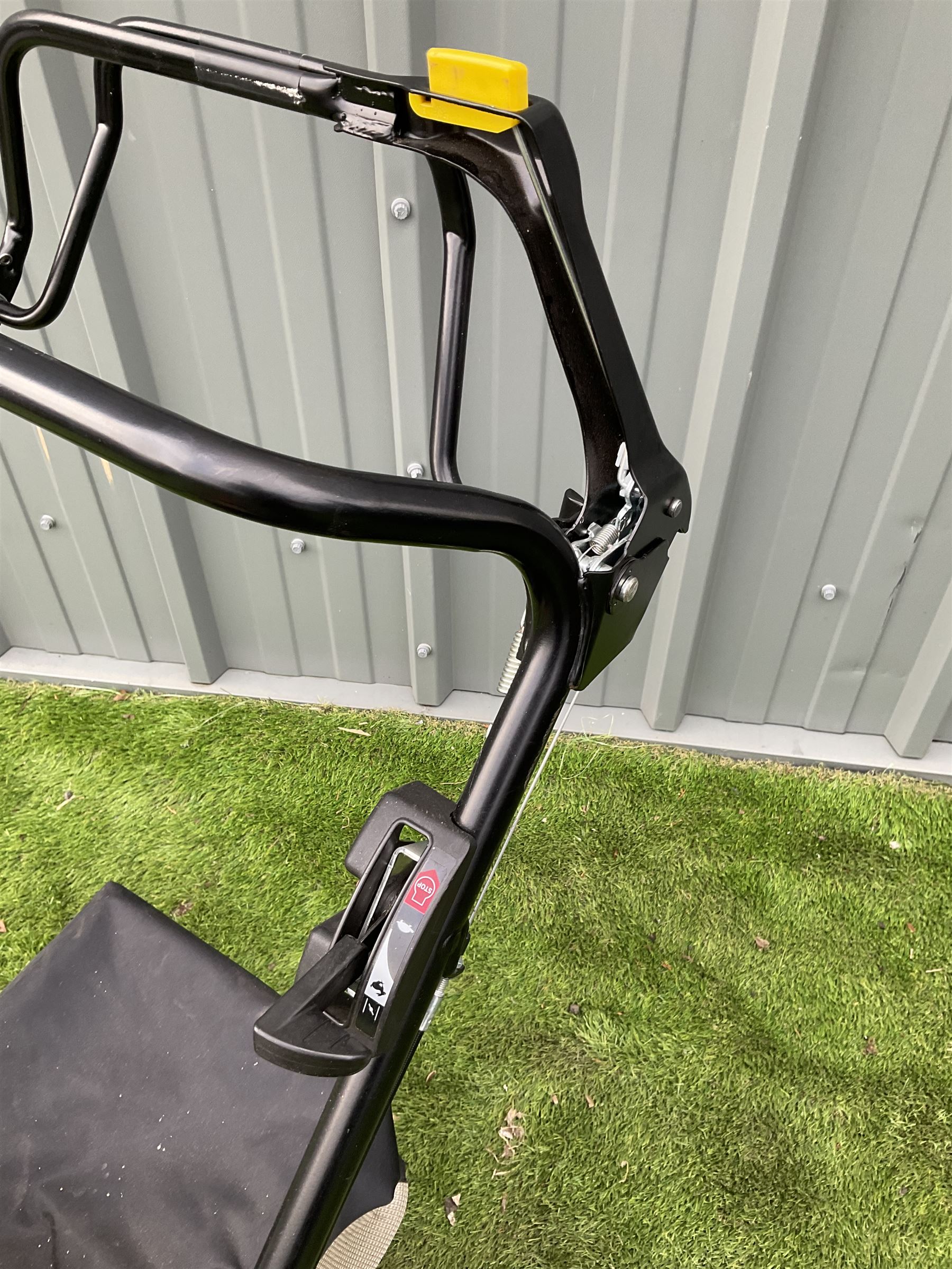 Honda GCV160 HRX 426 petrol lawnmower with roller, self propelled  - THIS LOT IS TO BE COLLECTED BY APPOINTMENT FROM DUGGLEBY STORAGE, GREAT HILL, EASTFIELD, SCARBOROUGH, YO11 3TX