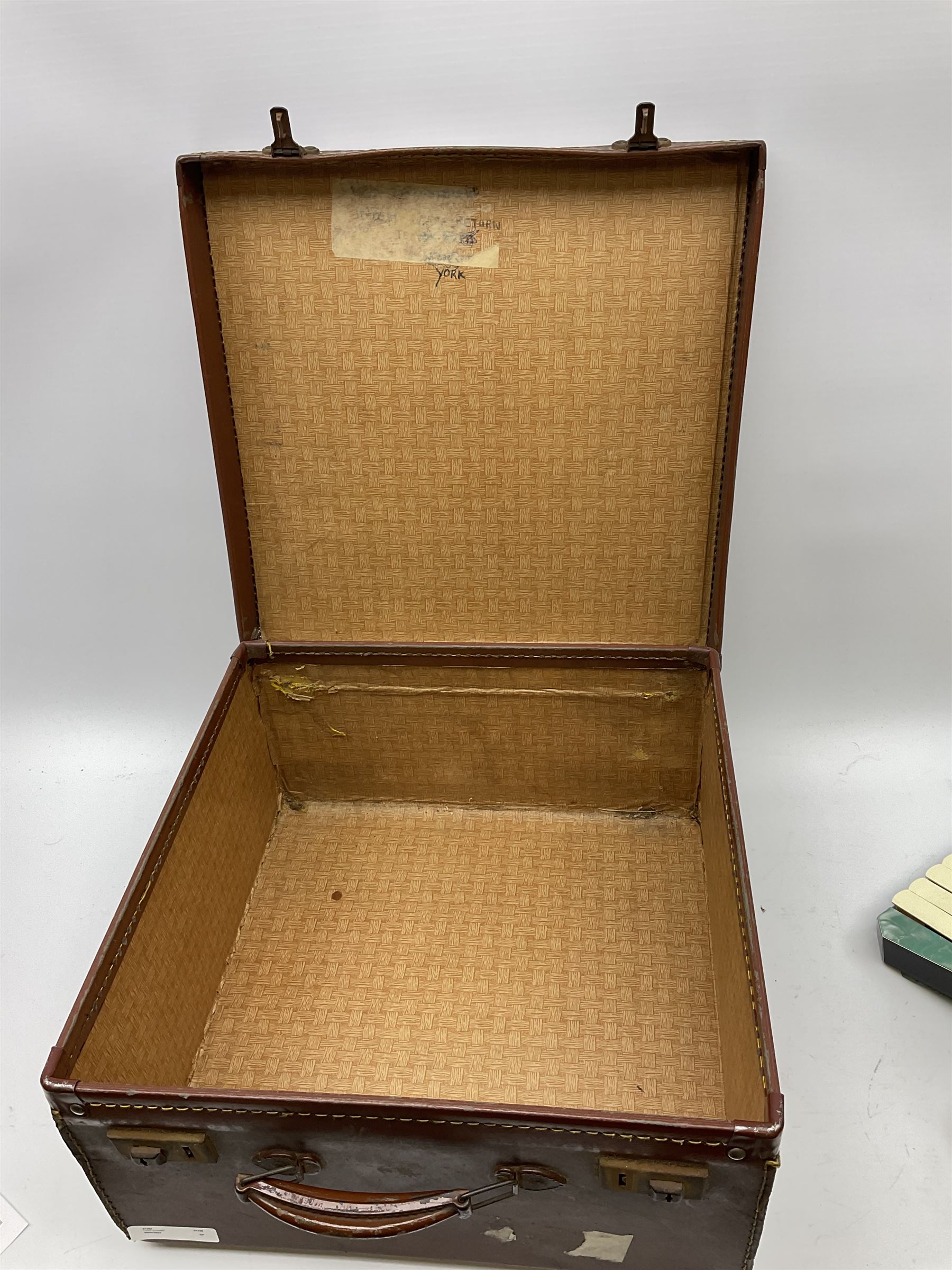 Barcarole piano accordion with blue pearline finish, fifteen keys and twelve buttons W32cm; in carrying case