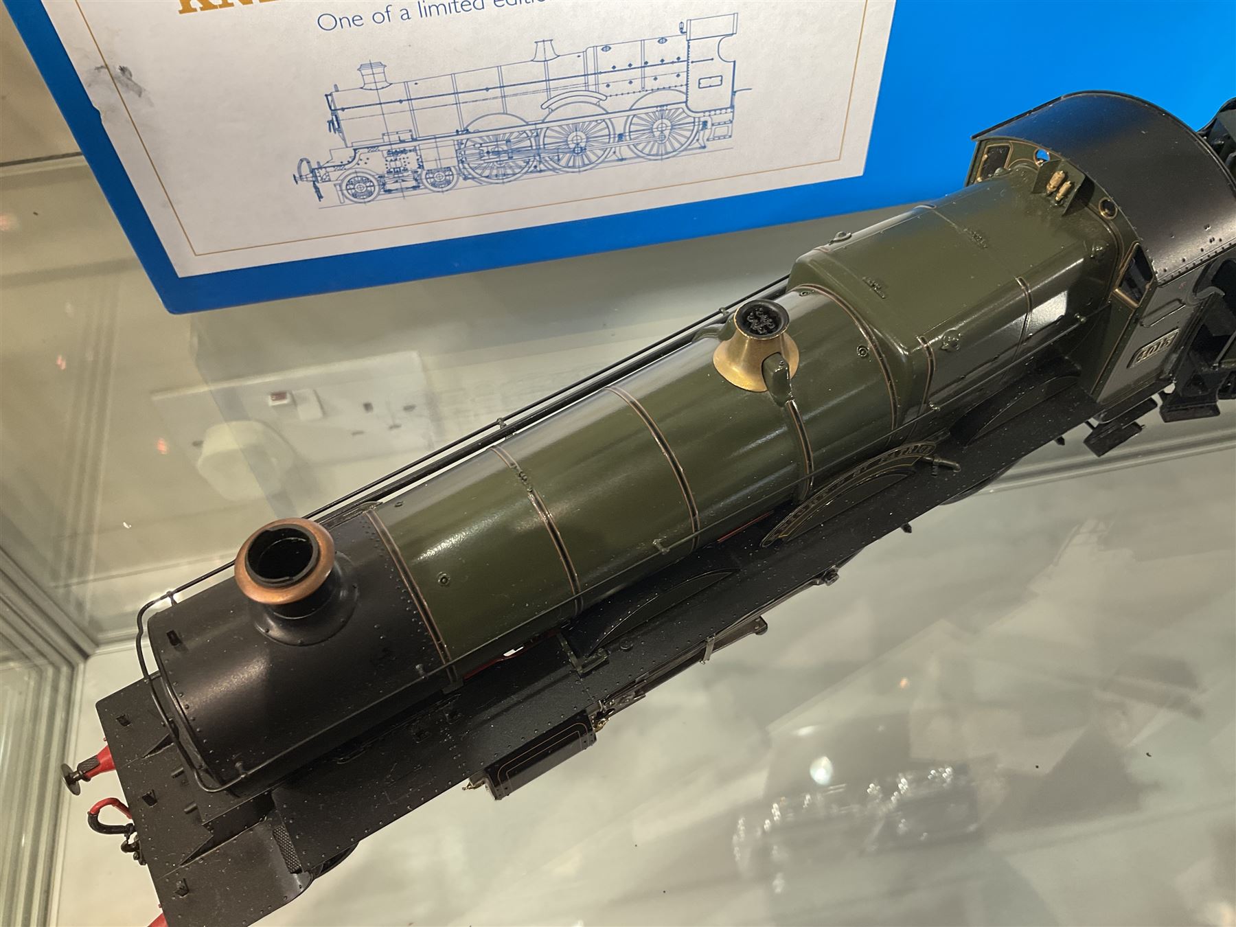 Masterpiece Models '0' gauge - Star Class 4-6-0 locomotive 'Knight of St. Patrick' No.4013 with six-wheel tender in lined green Great Western livery; limited edition of eighty-four;  boxed with instructions