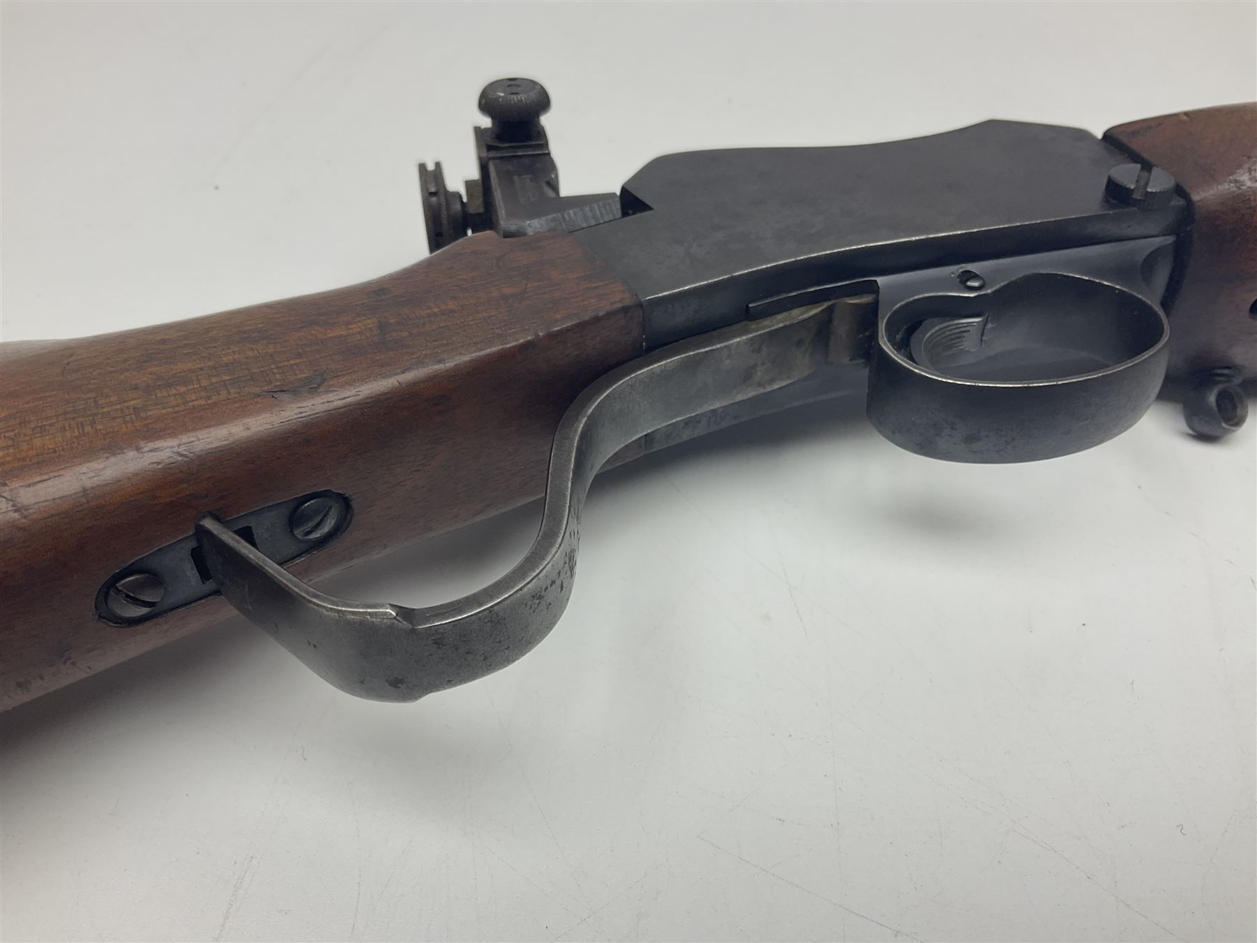 SECTION 1 FIRE-ARMS CERTIFICATE REQUIRED - BSA Martini action .22 long round target rifle, the 63.5cm(25