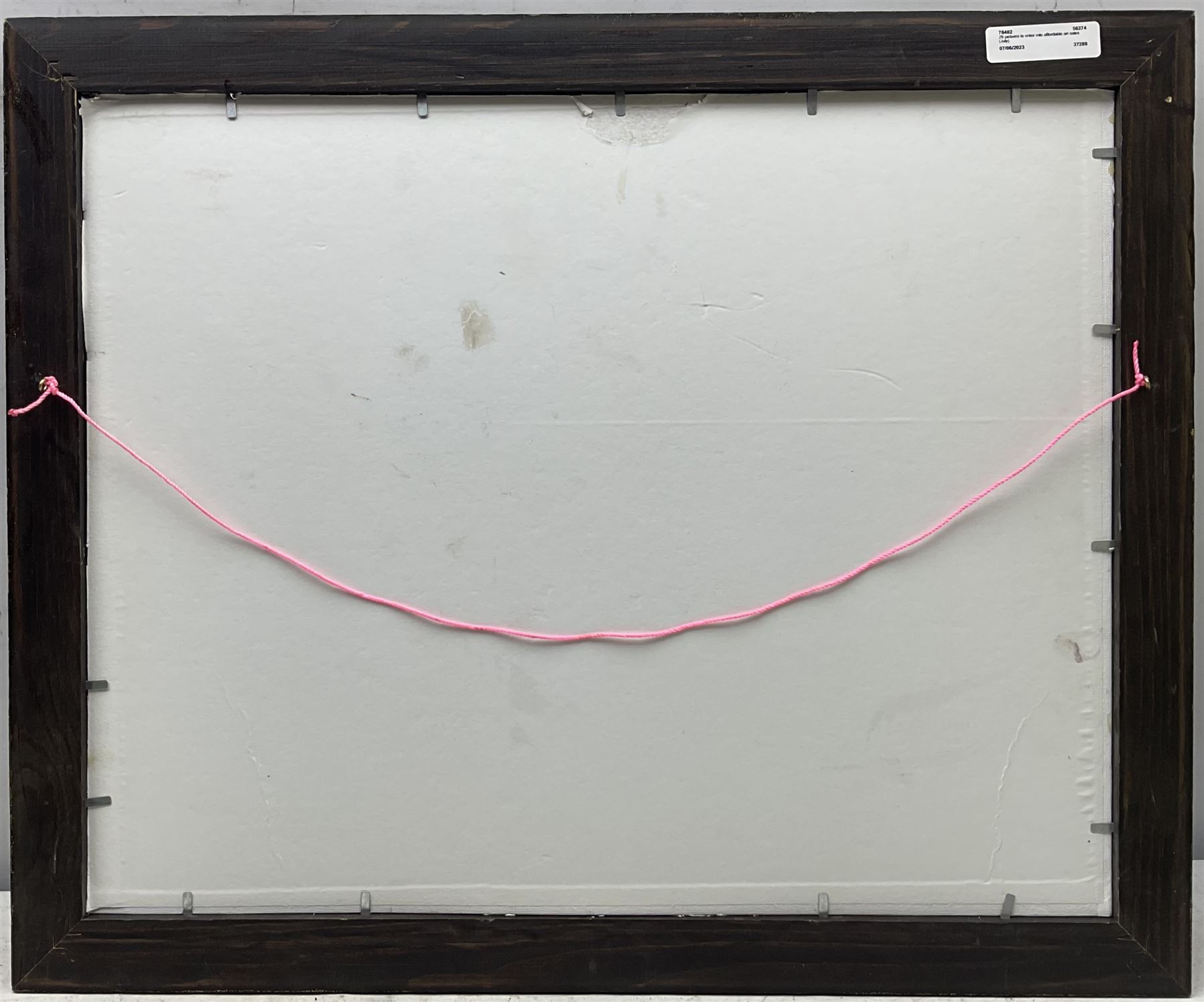 Follower of L S Lowry (Northern British 1887-1976): Busy Street Scenes, pair oil on canvas signed 'D Ayrton' max 40cm x 51cm (2)