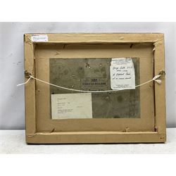 George Smith (Scottish 1870-1934): 'Highland Farm', oil on canvas board, signed and titled verso 29cm x 40cm
Provenance: with Martin Forrest Gallery Haddington East Lothian and Letham Gallery Cumberland St. Edinburgh, labels verso