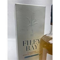 Spirit of Yorkshire Distillery, Filey Bay Yorkshire single malt whisky first release, 70cl, 46% vol, boxed