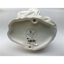 Five Royal Doulton figures from the Pretty Ladies collection, comprising Spring Ball HN5467, Autumn Ball 5465, Summer Ball HN5464, Summer HN5322 and Spring HN5321