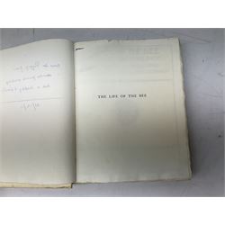 Maurice Maeterlinck: 'The Life of the Bee', illustrated E.J. Detmold, 13 mounted coloured plates, pub. Geo. Allen & Co. Ltd. London, 1911,