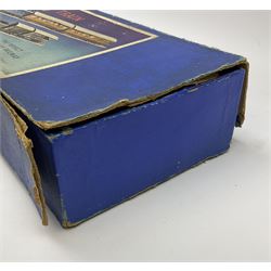 Hornby Dublo - three-rail EDG7 Tank Goods Train set with LMS black 0-6-2 Tank locomotive No.6917, two wagons (lacking brake van), quantity of straight and curved track and controller, in earlier long box.