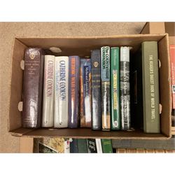 Collection of books, to include Joy of Nature, Life in the Moorlands of N.E.Yorkshire, British Wildlife plants and flowers etc, in four boxes 