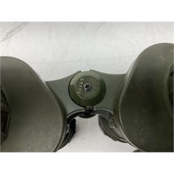 Nine cased pairs of binoculars, to include Embassy 8x40, Tasco 7x35, Zenith 10x50 Field. Opticron 10x50, Swift 8x40 Grand Prix Mk I, etc