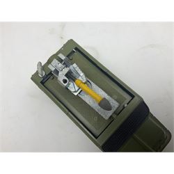 Corgi - die-cast model of James Bond Aston Martin DB5 No.271 with silver body and red interior, gold bumpers and four-spoke wheels, James Bond and two bandit figures; original window box with header card; and Dinky Shado 2 Mobile with one missile No.353; in window box (2)