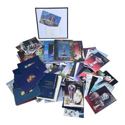 Collection of Moorcroft memorabilia, to include print signed by Moorcroft collector Hugh E...