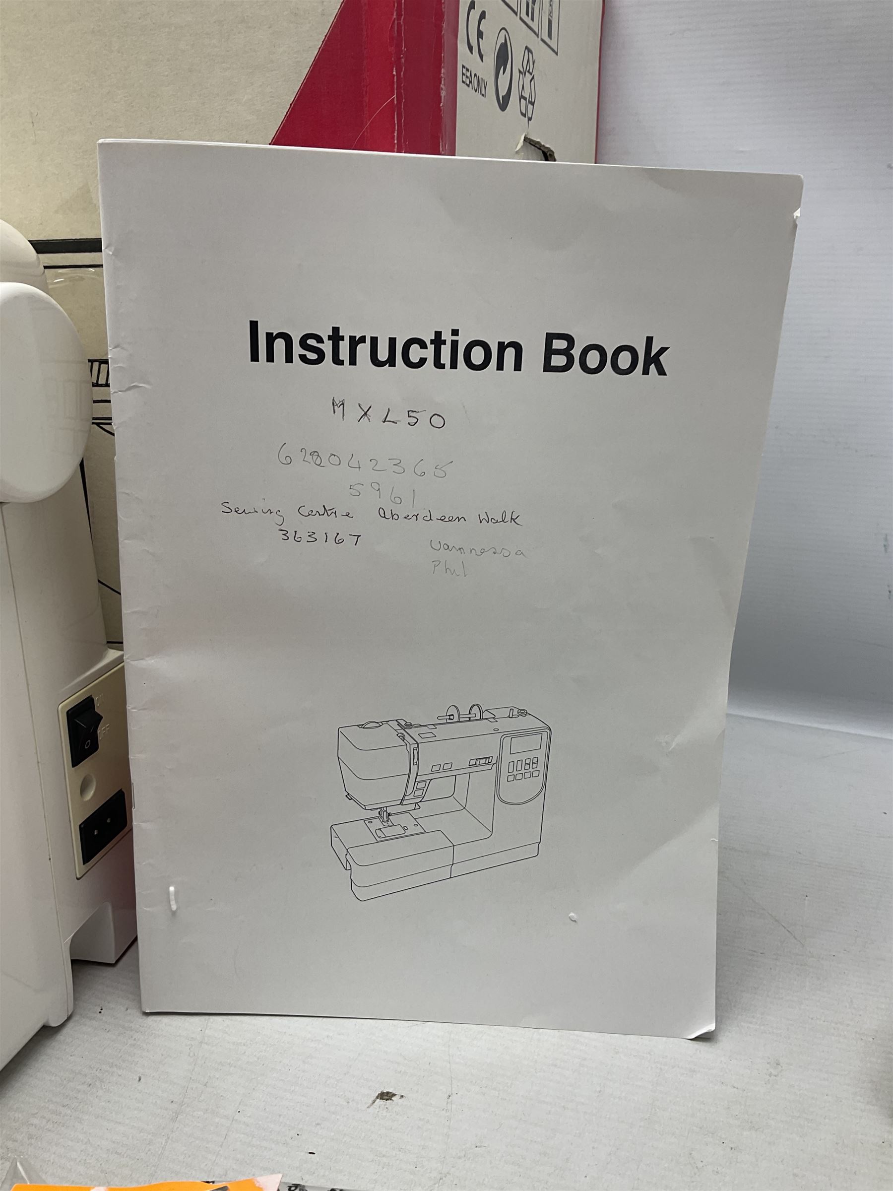 Janome MXL50 sewing machine