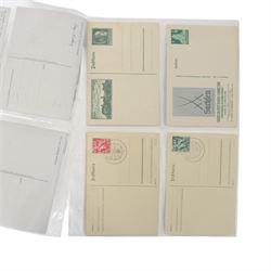 Fifteen German Third Reich and Dutch postcards, including Winter Help Work postcards, Dutch Anti Hitler cards and Third Reich Aeroplane cards
