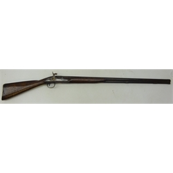  Early 19th century 9 bore volunteer percussion (conversion) musket, 33