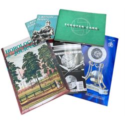 Collection of horology magazines including Watch International, Horological Journal and QP etc, together with 1960s Photography magazines etc, in five boxes 