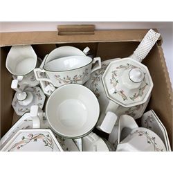 Johnson Brothers 'Eternal Beau' tea and dinner wares, other ceramics to include Royal Winton, Ashdene etc in three boxes