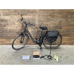 Kalkhoff Jubilee i7 electric bike with 11Ah battery, with charger lock and manual