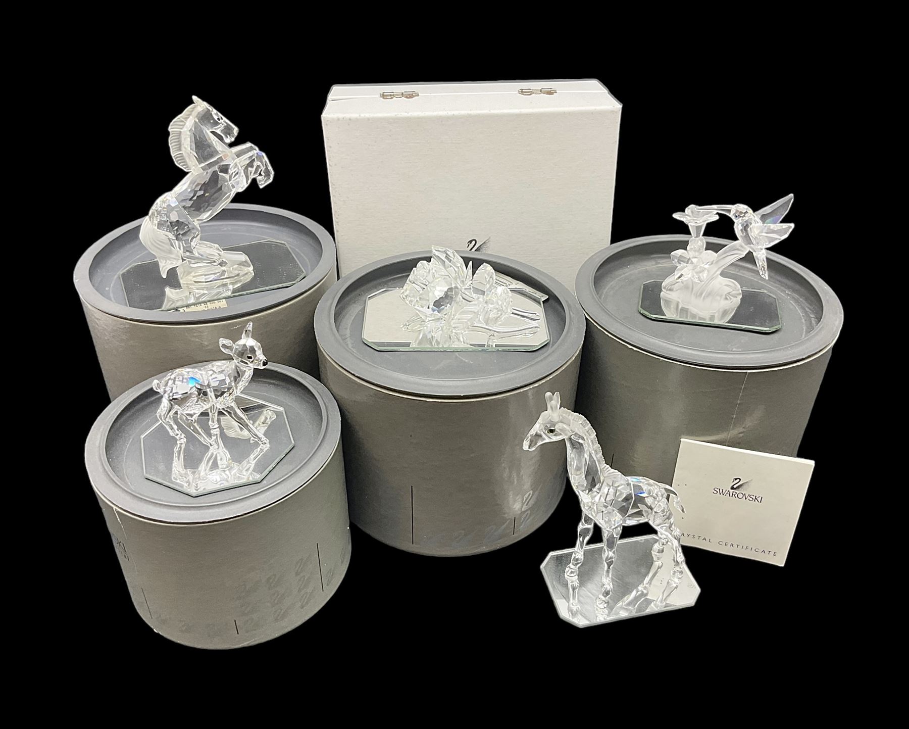 Five Swarovski Crystal figures | Glass | 98295 Five Swarovski Crystal figures | Glass | 98295