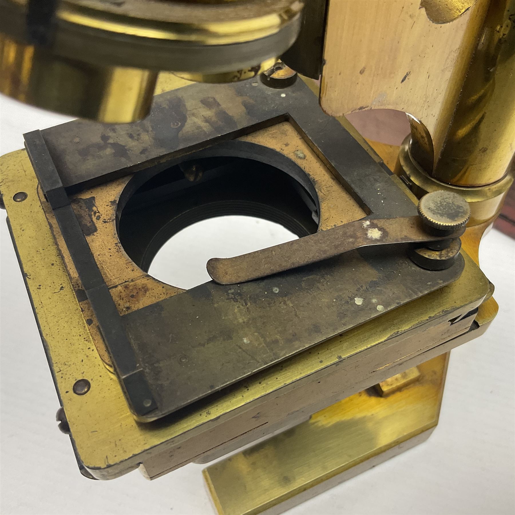 Two R & J Beck microscopes, no 22512 and no 25117, both in original wooden boxes 