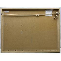 Isobel Atterbury Heath (British 1908-1989): 'Berrymans Farm', watercolour indistinctly inscribed l.l. 36cm x 55cm 
Provenance: private collection, purchased Market House Gallery, Marazion, 'Post War St Ives' 2002 No.33; the artist's studio sale, 1988; exh. Britain in Watercolours, labels verso