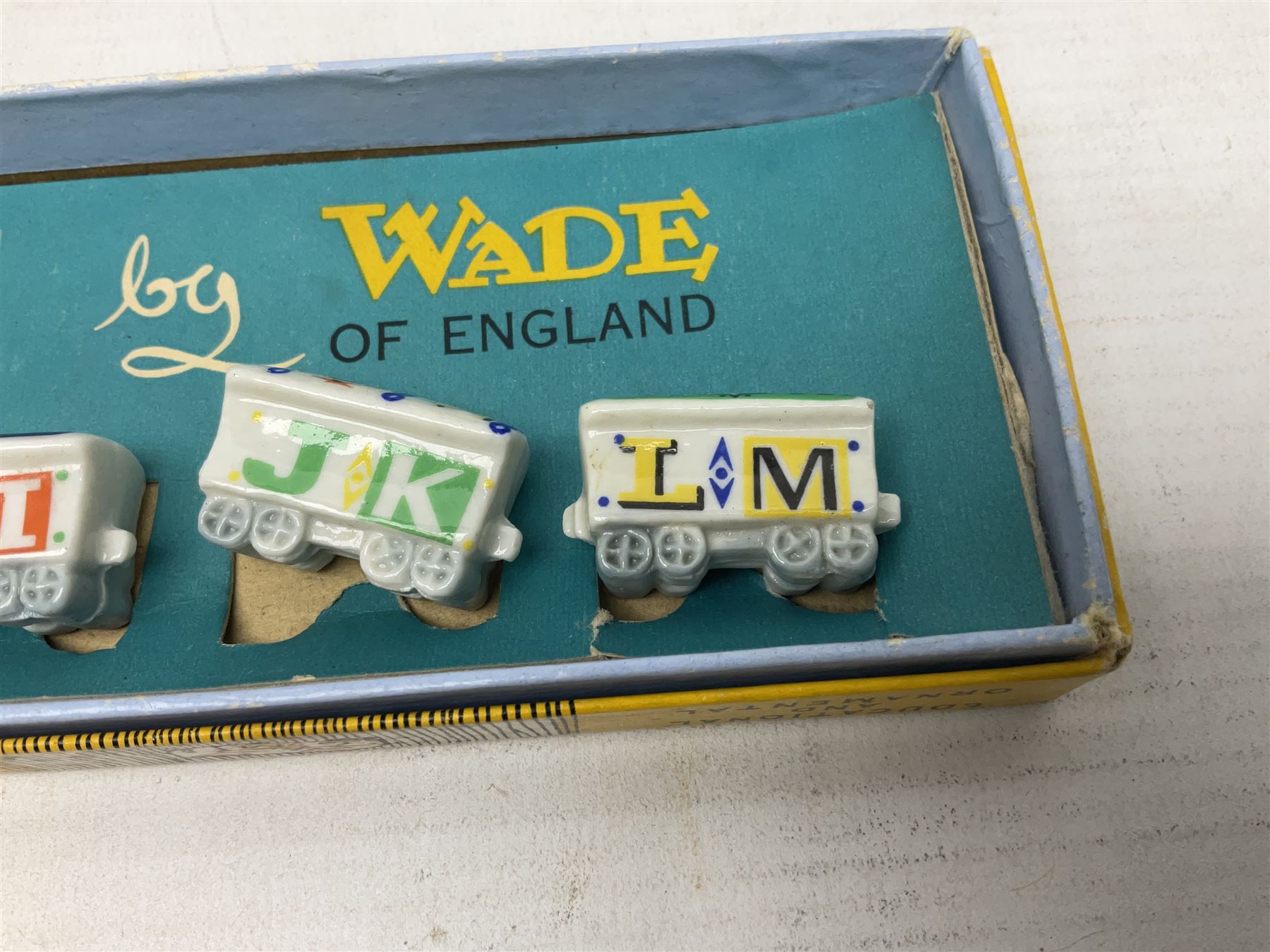1950s boxed Wade Alphabet Train (a/f)